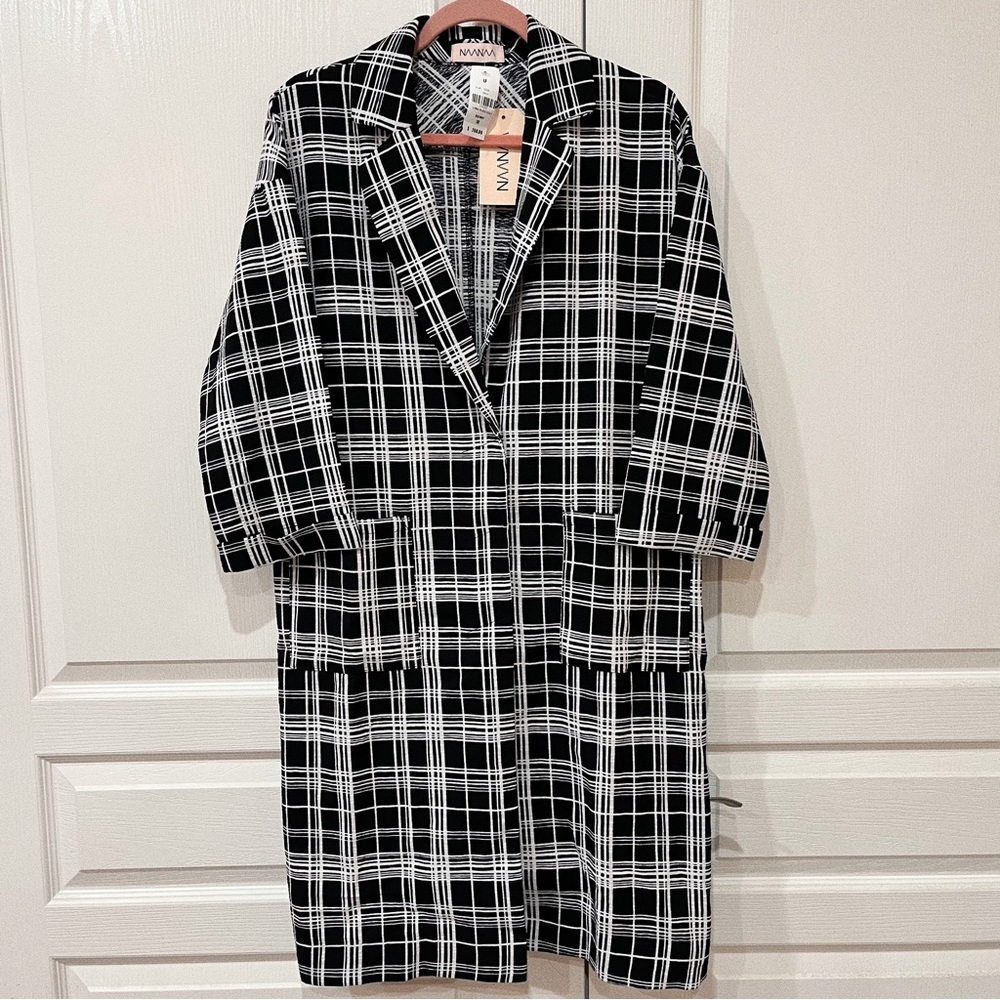 LF Plaid Lightweight Coat